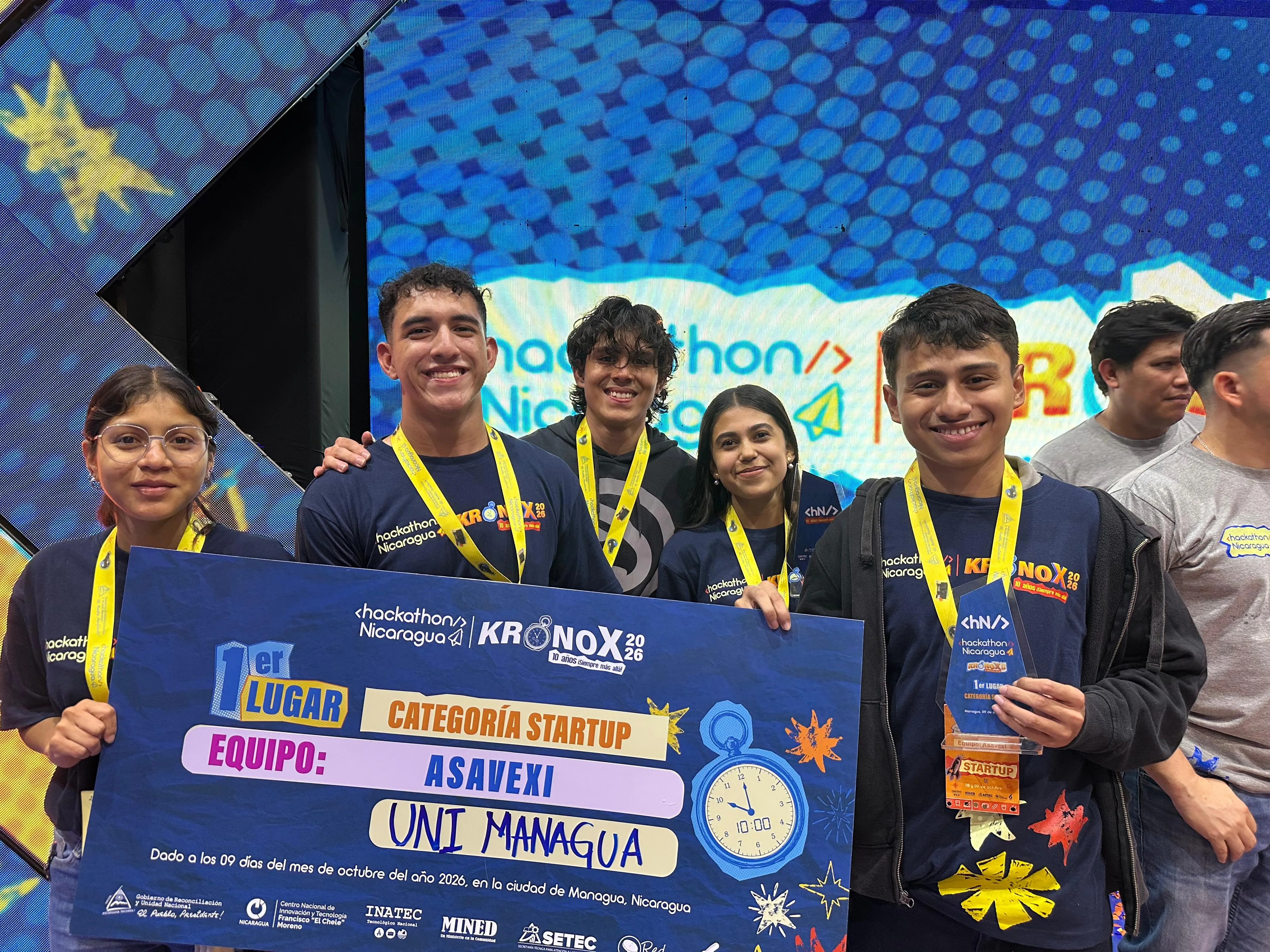 Ganadores Hackathon Nicaragua 2026, foto 2