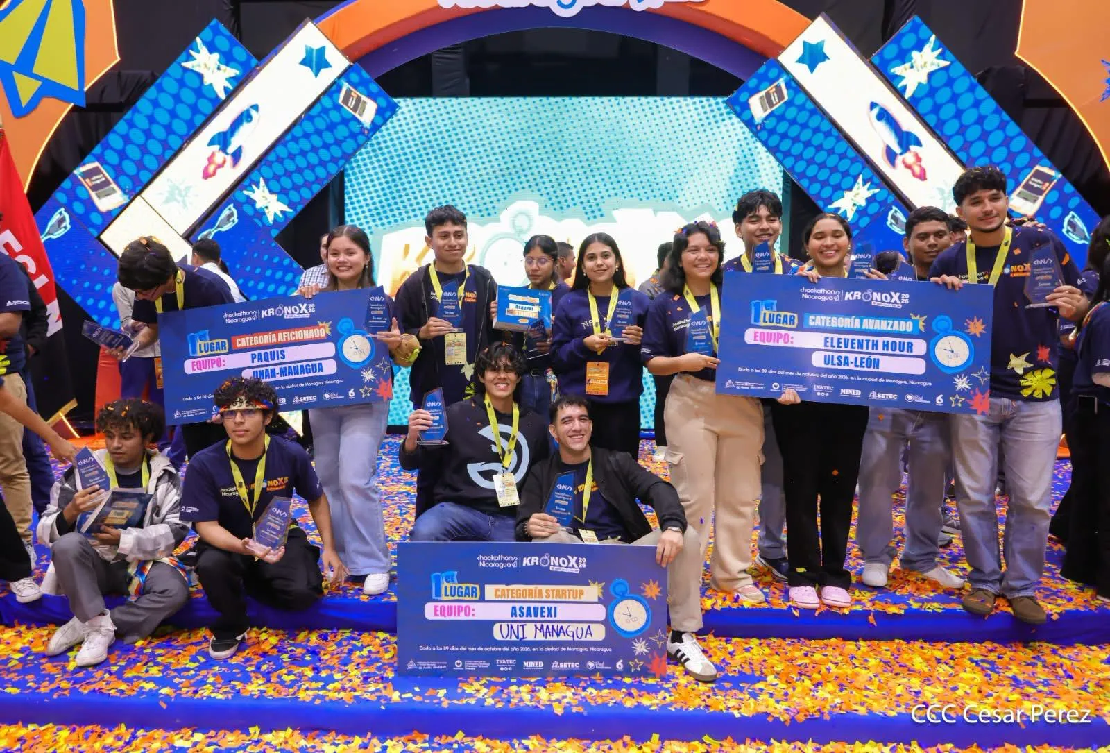Ganadores Hackathon Nicaragua 2026, foto 7